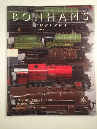 Item #1462 Tinplate and Diecast Toys and Engineering Models and Teddy Bears and Dolls. Nov. 25...