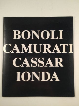 Item #1692 Bonoli, Camurati, Cassar, Ionda. April Firenze: Castalia, 1986