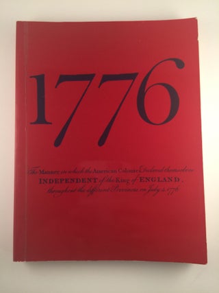 Item #17958 1776 The British Story of the American Revolution. 14 April to 2 October Greenwich:...