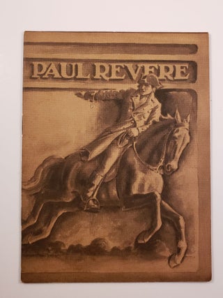 Item #18828 Paul Revere. John Hancock Booklets