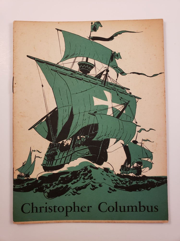Item #18833 Christopher Columbus Discoverer of America. John Hancock Booklets.