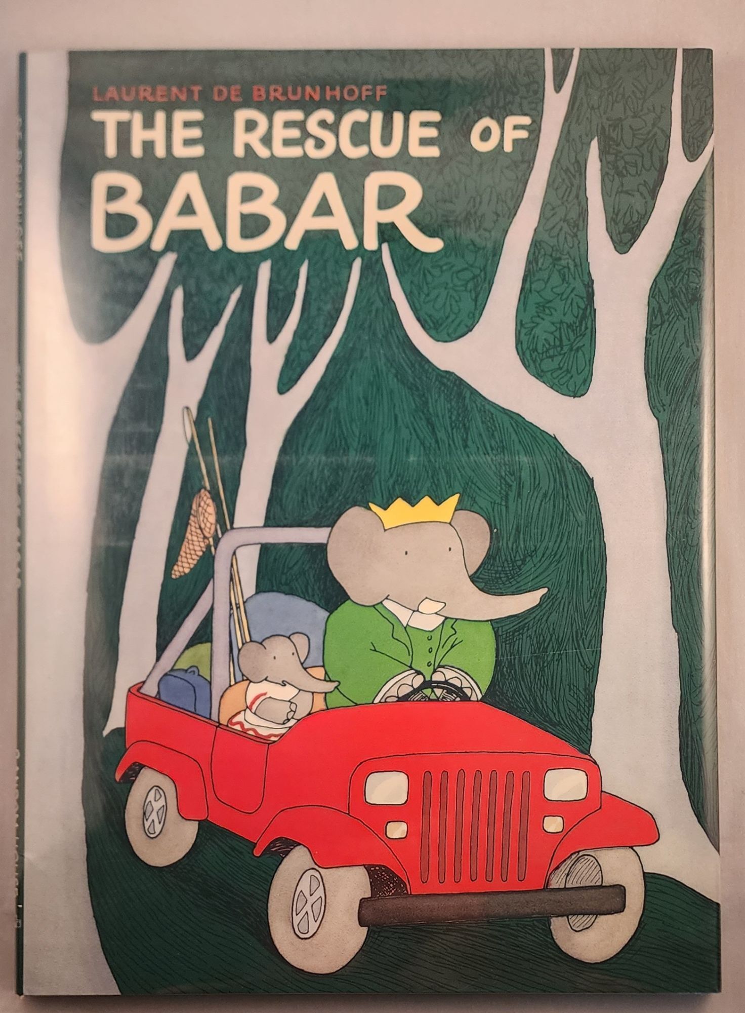 【美品】ババール絵本 英語版「THE RESCUE OF BABAR」 The Rescue of Babar | Laurent De Brunhoff