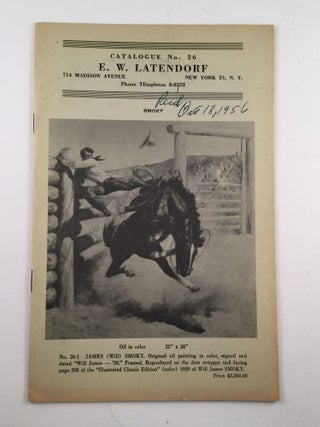 Item #19696 E. W. Latendorf Catalogue # 26. E. W. Latendorf