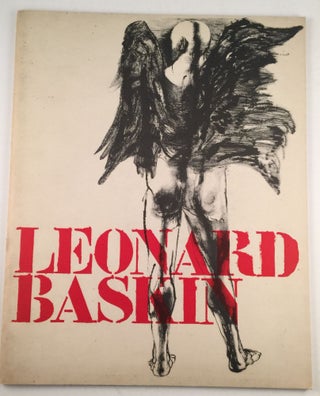 Item #19919 Leonard Baskin: sculptuur, tekeningen, grafiek. 7 mei/ 2 juli Rotterdam: Museum...