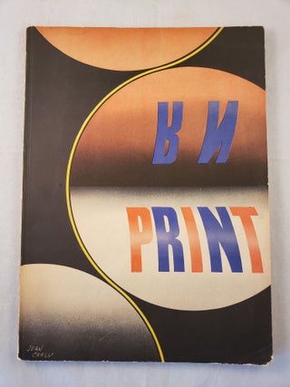 Item #20014 Print A Quarterly Journal of the Graphic Arts Spring 1942 Vol. III, number 1. William...
