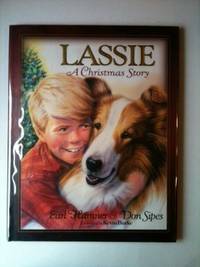 Item #20581 Lassie a Christmas Story. Earl Hamner, Kevin Burke