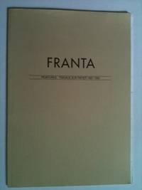 Item #20884 Franta Peintures - Travaux Sur Papier 1987 - 1990. Paris: Galerie Pierre Lescot