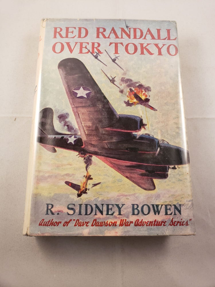Item #22630 Red Randall Over Tokyo. R. Sidney Bowen.