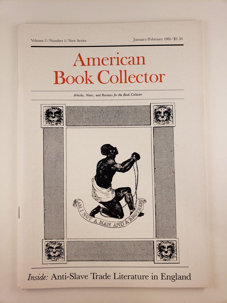 Item #23341 Eudora Welty: a Bibliographical Checklist in American Book Collector, Volume 2, #1, New Series, January/February 1981. N/A.
