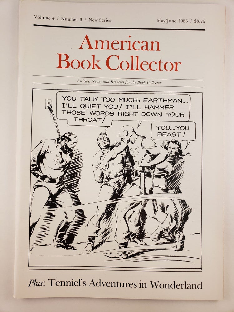 Item #23445 Frank Hallman and Aloe Editions: a Bibliographical Checklist in American Book Collector, Volume 4, Number 3, New Series, May - June 1983. N/A.