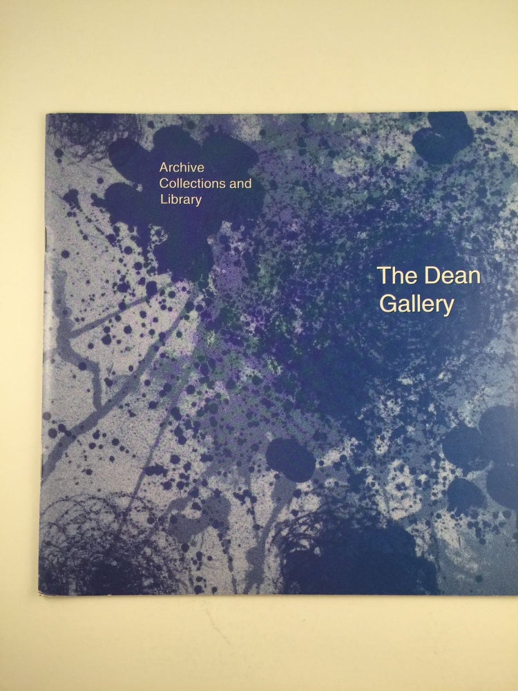Item #25013 The Dean Gallery Archive Collections and Library. 1999 Edinburgh: The Dean Gallery.