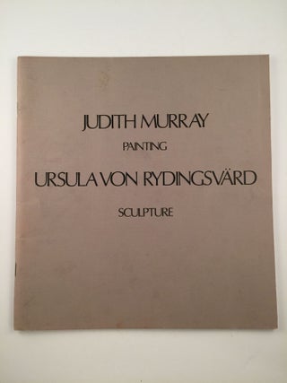 Item #25018 Judith Murray: Painting; Ursula Von Rydingsvard: Sculpture. Long Island University,...