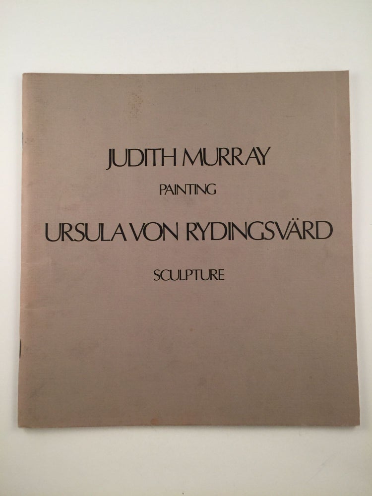 Item #25018 Judith Murray: Painting; Ursula Von Rydingsvard: Sculpture. Long Island University, Hillwood Art Gallery.