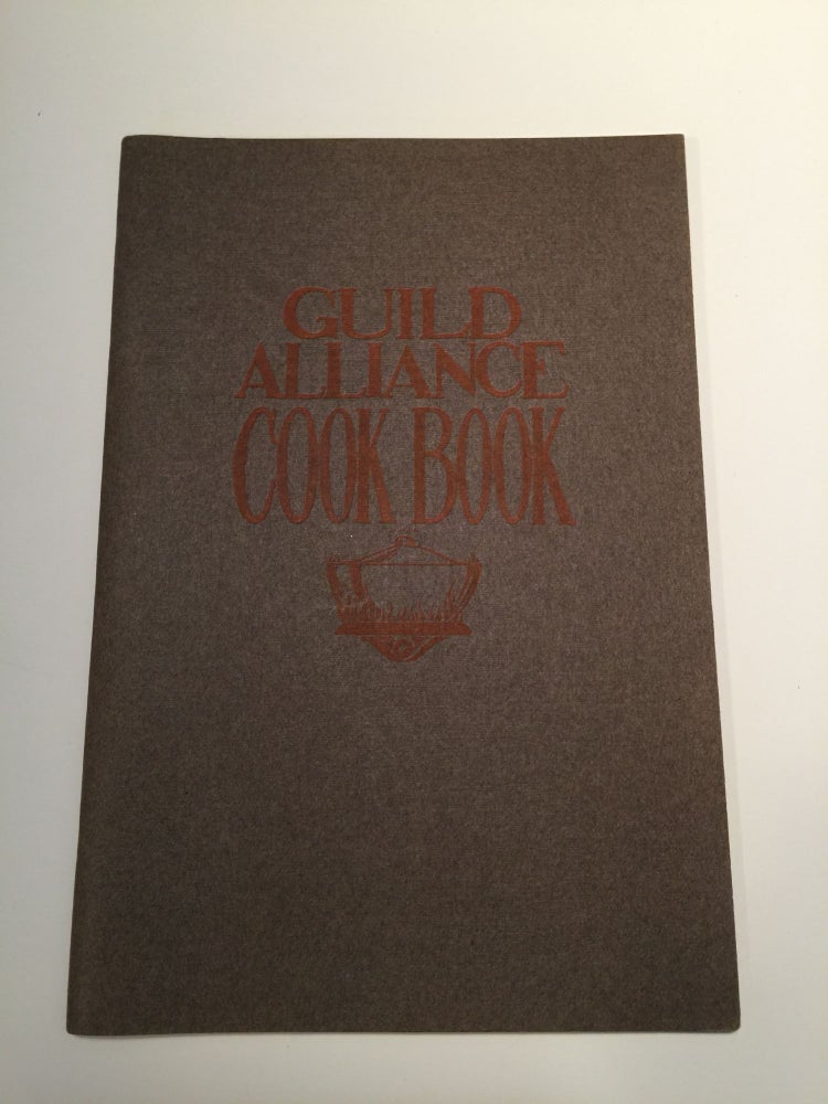Item #25083 Guild Alliance Cook Book. N/A.