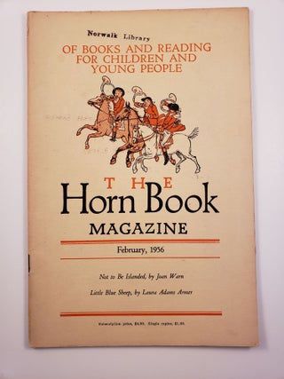 Item #25530 Horn Book Magazine. February, 1956. Jennie Lindquist