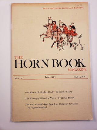 Item #25545 Horn Book Magazine. June, 1969. Paul Heins