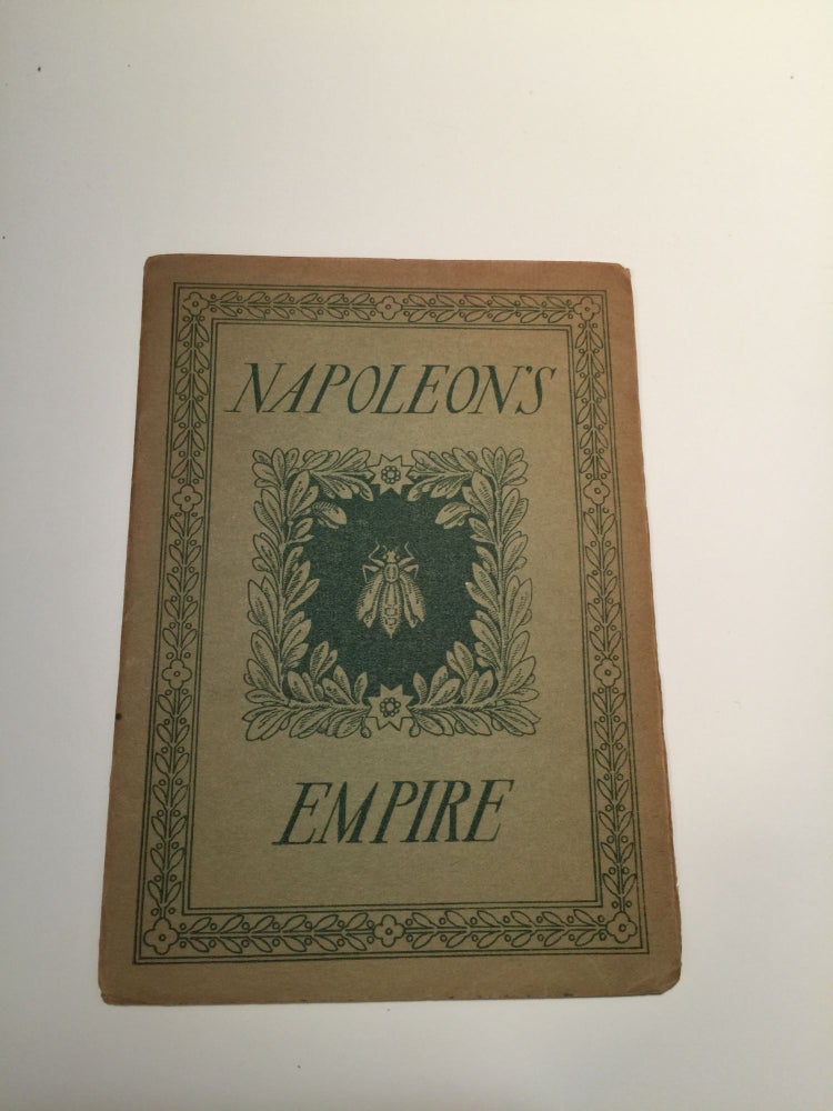 Item #25721 Napoleon’s Empire Decorative Fabrics of Distinction. N/A.