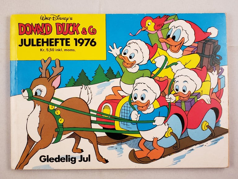 Item #25807 Donald Duck & Co. Julehefte 1976 Gledelig Jul. Walt Disney.