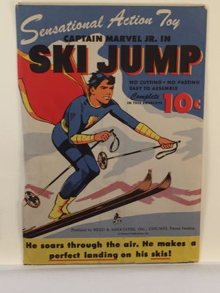 Item #26225 Captain Marvel Jr. In Ski Jump Sensational Action Toy. N/A