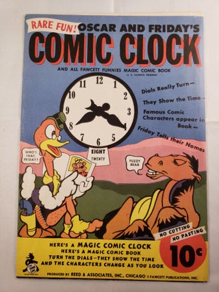 Item #26228 Oscar And Friday’s Comic Clock. N/A