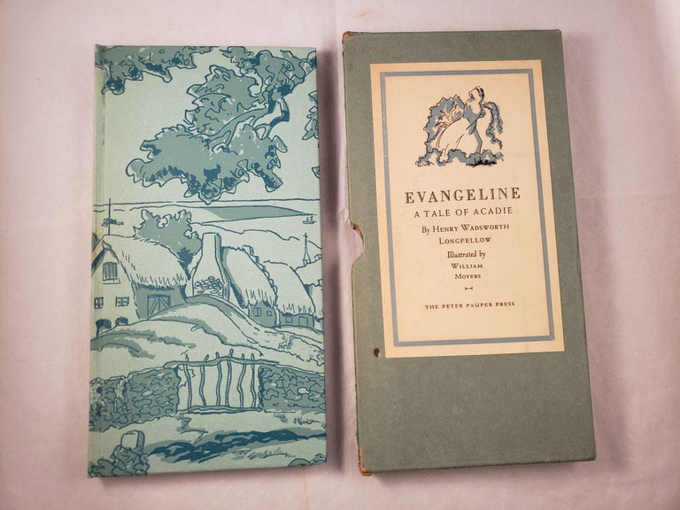Item #2665 Evangeline A Tale of Acadie. Henry Wadsworth Longfellow.