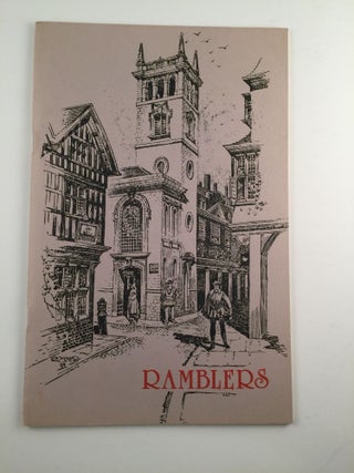 Item #26829 Ramblers; Literary Travels at Home & Abroad Berg Collection of English and American...