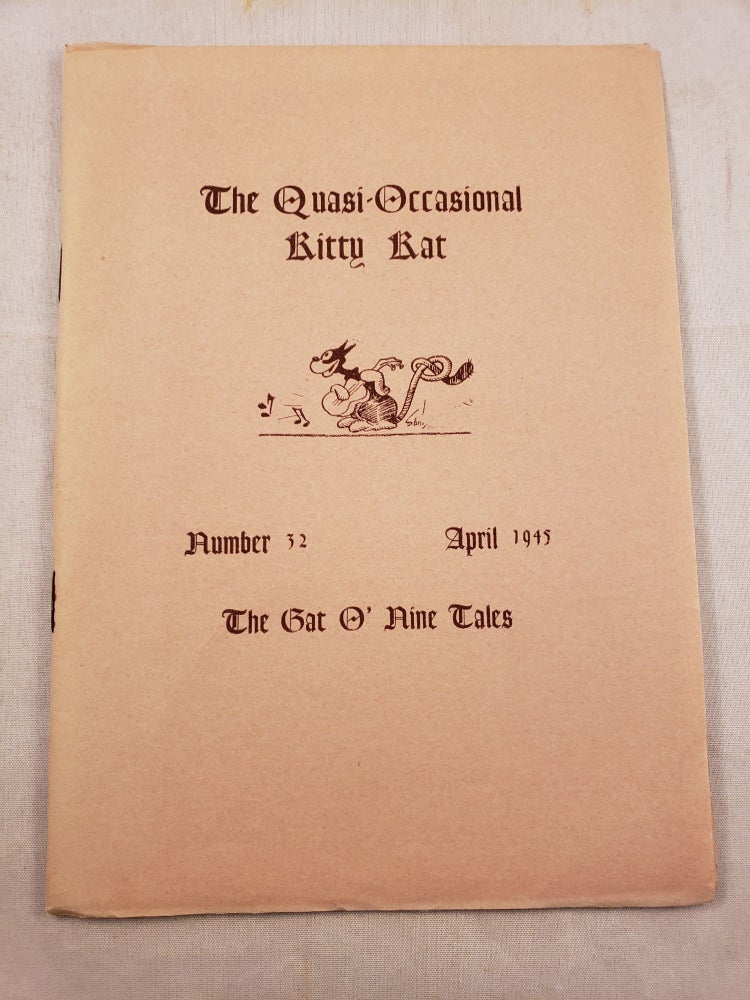 Item #27455 The Quasi-Occasional Kitty Kat Number 32 April 1945. National Amateur Press Association.