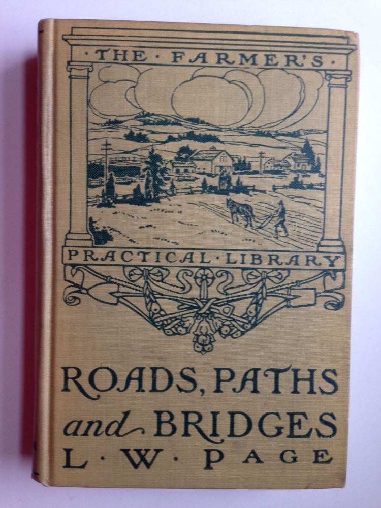 Item #27660 Roads, Paths And Bridges. Logan Waller Page.