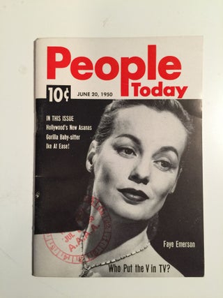 Item #27761 People Today, Vol. 1, No. 1 June 20, 1950. N/A