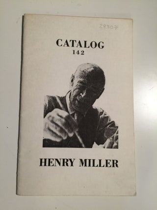 Item #28307 Henry Miller Catalog 142. Phoenix Book Shop