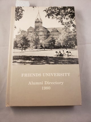Item #28323 Friends University Alumni Directory 1980. Friends University
