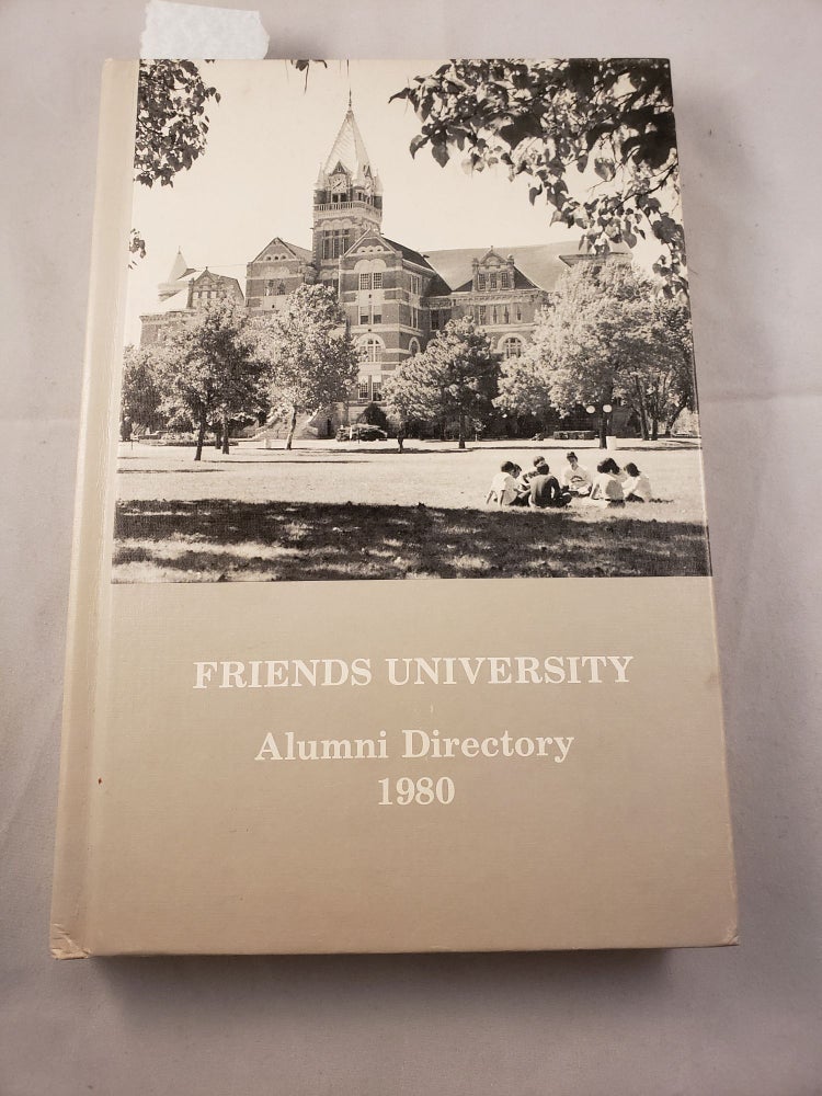 Item #28323 Friends University Alumni Directory 1980. Friends University.
