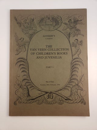 Item #28616 The Van Veen Collection of Children’s Books and Juvenilia, Part I, Tuesday, 28th...