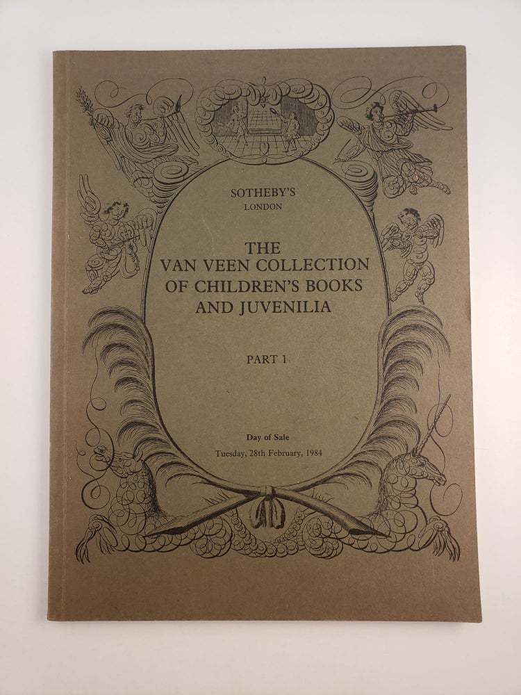 Item #28616 The Van Veen Collection of Children’s Books and Juvenilia, Part I, Tuesday, 28th February, 1984. Sotheby’s.