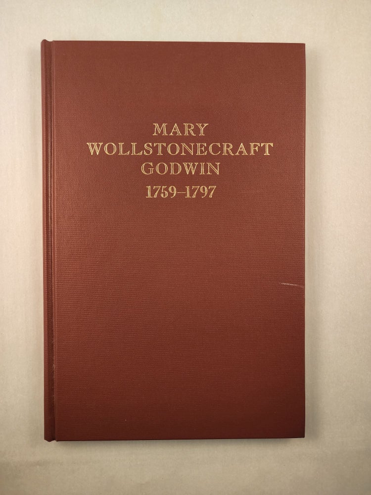 Item #29232 Mary Wollstonecraft Godwin A Bibliography 1759-1797. John  Windle.