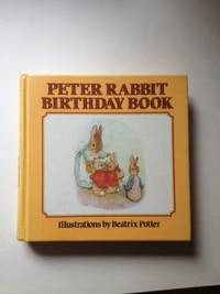 Item #29331 Peter Rabbit Birthday Book. Beatrix Potter