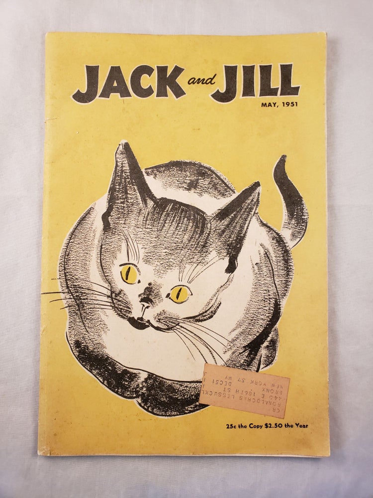 Item #29578 Jack and Jill Magazine May, 1951 Volume 13 No. 7. N/A.