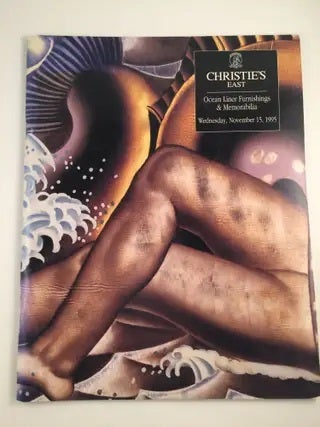 Item #30000 Christie’s East Ocean liner Furnishings & Memorablilia Wednesday, November 15, 1995. Christie’s East.