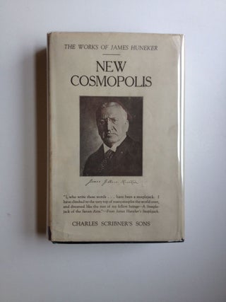 Item #30086 New Cosmopolis, A Book of Images.: Intimate New York.: Certain European Cities Before...