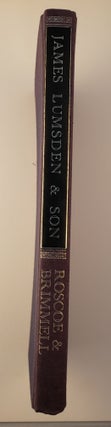 Item #30507 James Lumsden & Son of Glasgow Their Juvenile Books and Chapbooks. S. Roscoe, R A....