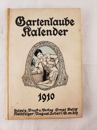 Item #30621 Gartenlaube Kalender 1910. n/a