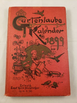 Item #31206 Gartenlaube Kalender 1899. N/A