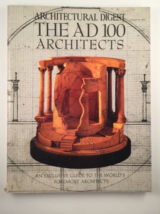 Item #31571 Architectural Digest August 15, 1991 The AD 100 Architects An Exclusive Guide to...