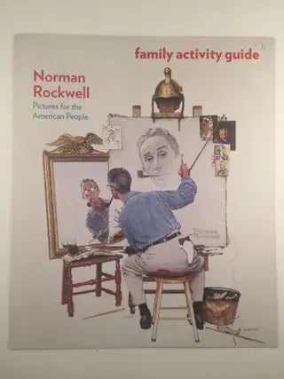 Item #31696 Norman Rockwell Pictures for the American People family activity guide. Education Department/Solomon R. Guggenheim Museum.