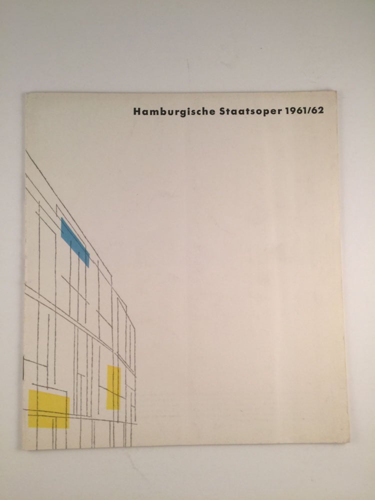 Item #32275 Hamburgische Staatsoper 1961/62. N/A.