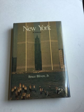 Item #32580 New York A Bicentennial History. Bliven. Bruce Jr