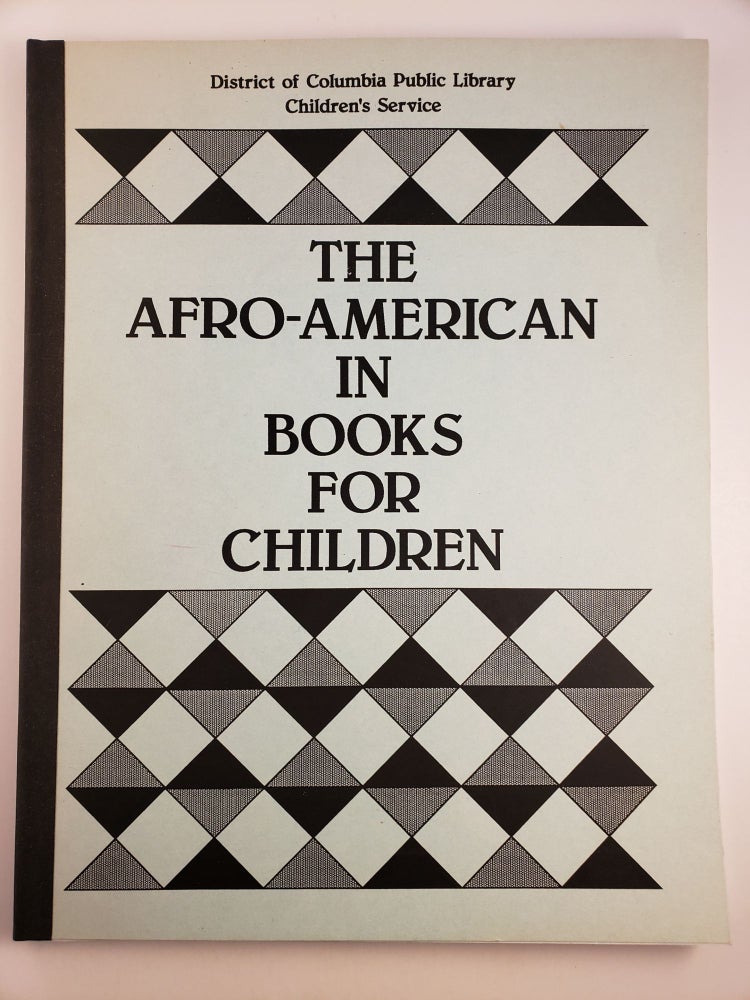 Item #32722 The Afro-American in Books for Children. N/A.