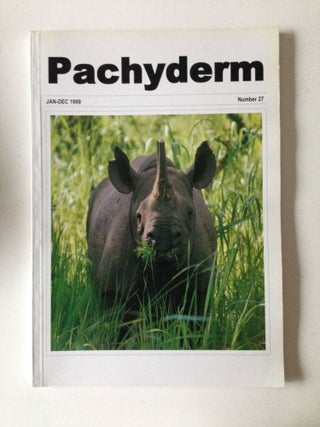 Item #33034 Pachyderm Number 27 January-December 1999. Martina Hoft