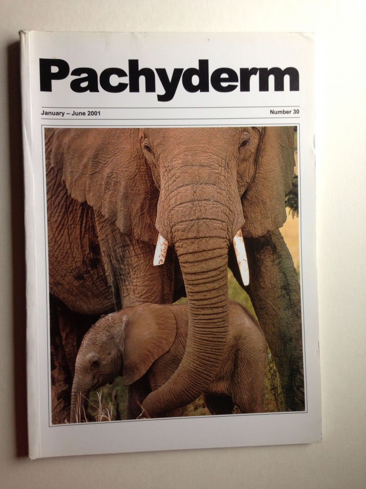 Item #33036 Pachyderm Number 30 January-June 2001. Helen Van Houten.