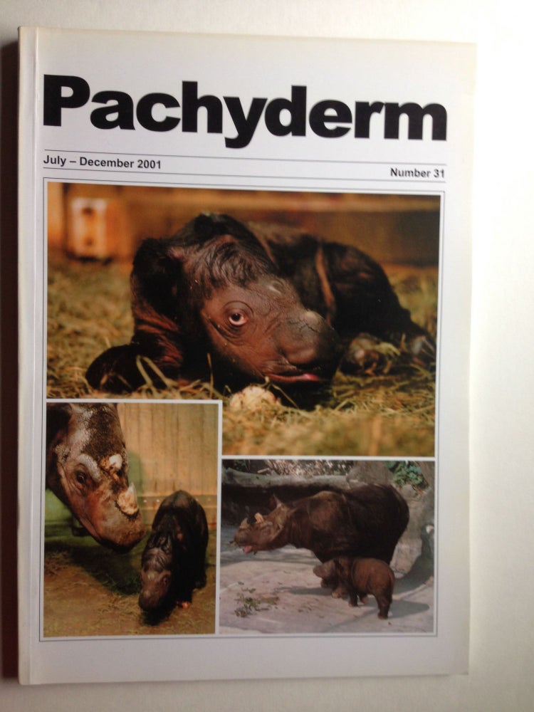 Item #33037 Pachyderm Number 31 July - December 2001. Helen Van Houten.
